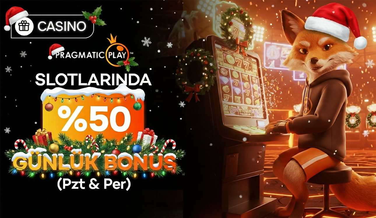 PRAGMATIC PLAY ÖZEL %50 BONUS!